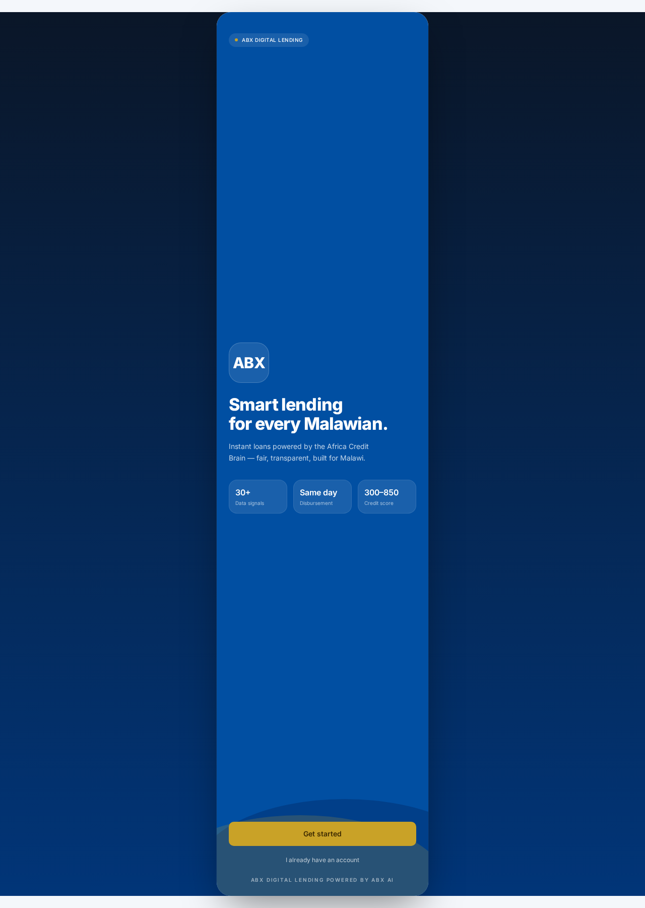 ABX Digital Lending — Smart lending for every Malawian